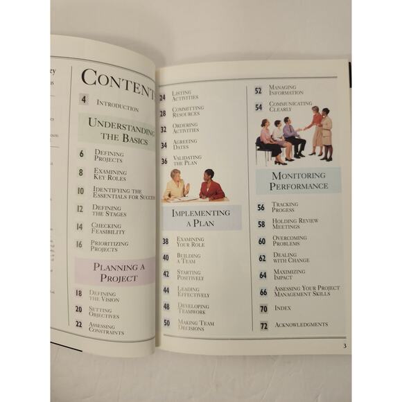 DK Publishing Essential Managers Bundle Of 2 Books Making Decisions Project Mgmt - Picture 5 of 12